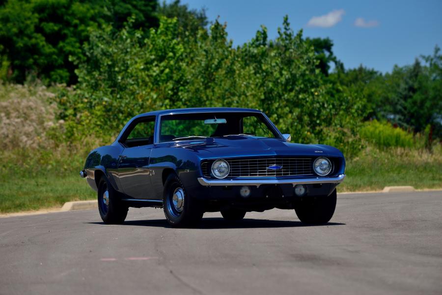  Chevrolet Camaro ZL-1 COPO Dusk Blue 1969 года  (фото 16 из 28)